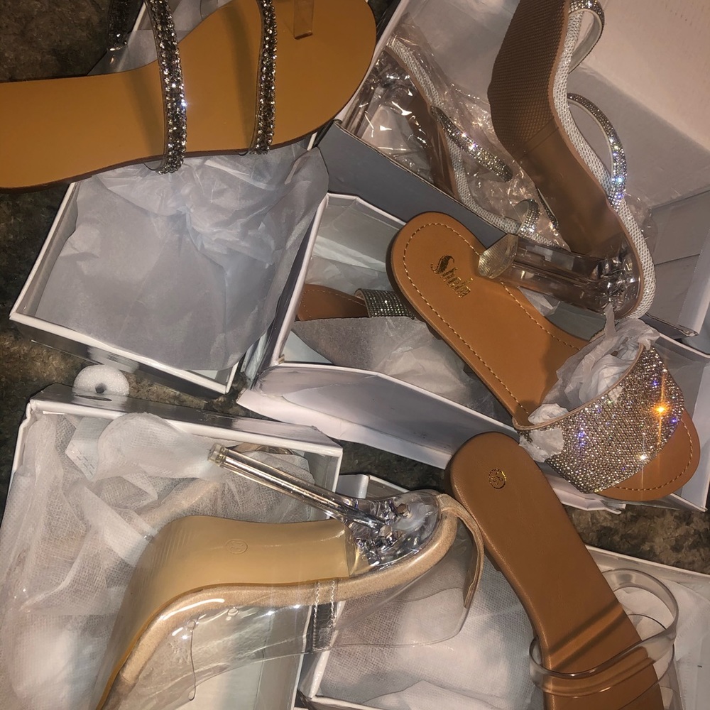 Clear Heels